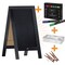 Flash Furniture Black Wood A-Frame Magnetic Chalkboard Set HGWA-GDIS-CRE8-052315-GG - alternate 8
